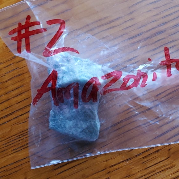 #2 Raw Amazonite Crystal - Picture 9 of 9